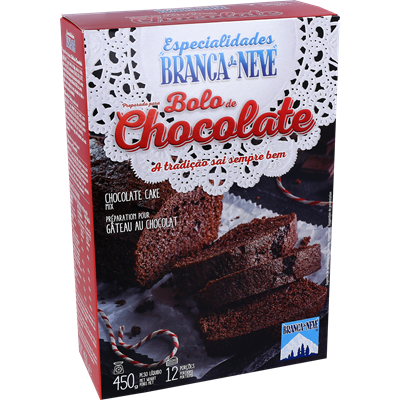 Branca de Neve chocolate cake mix 450g easy bake chocolate cake mix moist rich cocoa cake baking mix
