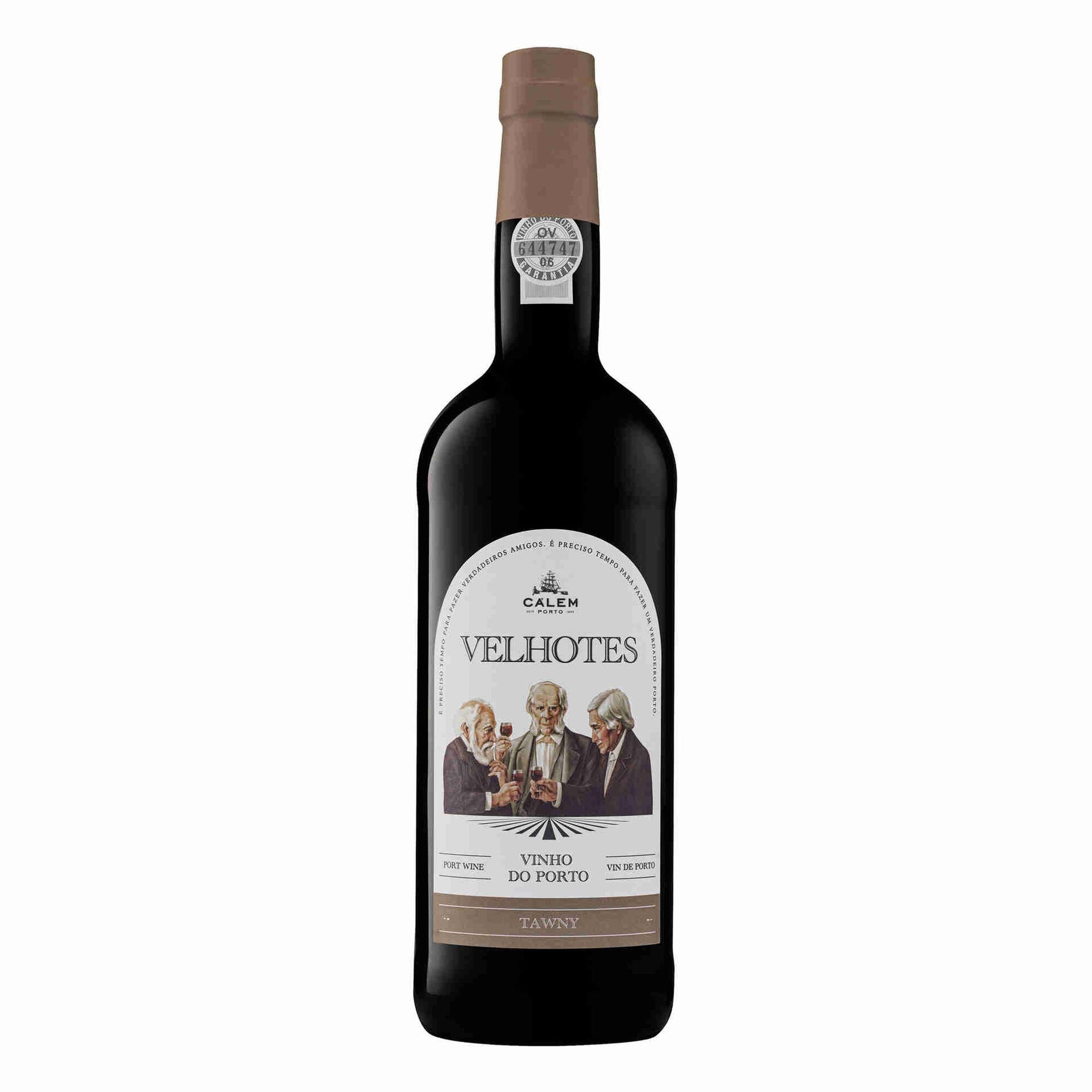 Cálem Velhotes Tawny Port 75cl bottle – smooth Portuguese fortified wine – Tawny Ports