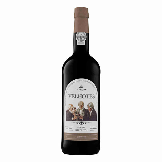 Cálem Velhotes Tawny Port 75cl bottle – smooth Portuguese fortified wine – Tawny Ports