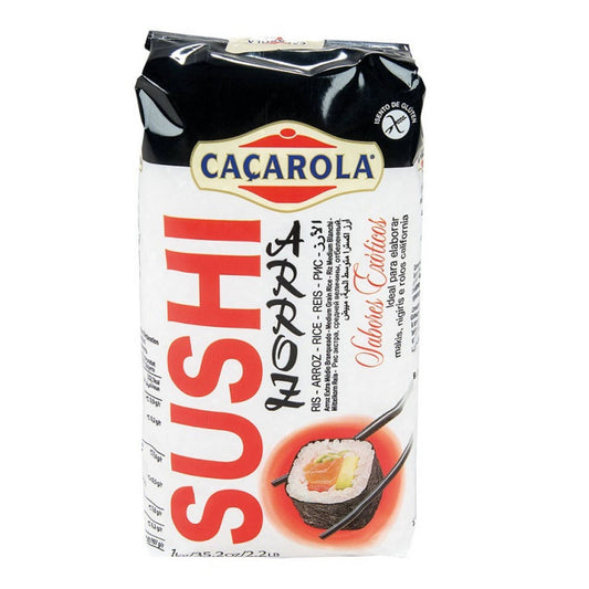 Caçarola extra medium sushi rice 1kg Portuguese sushi rice medium grain rice Asian cooking pantry staple
