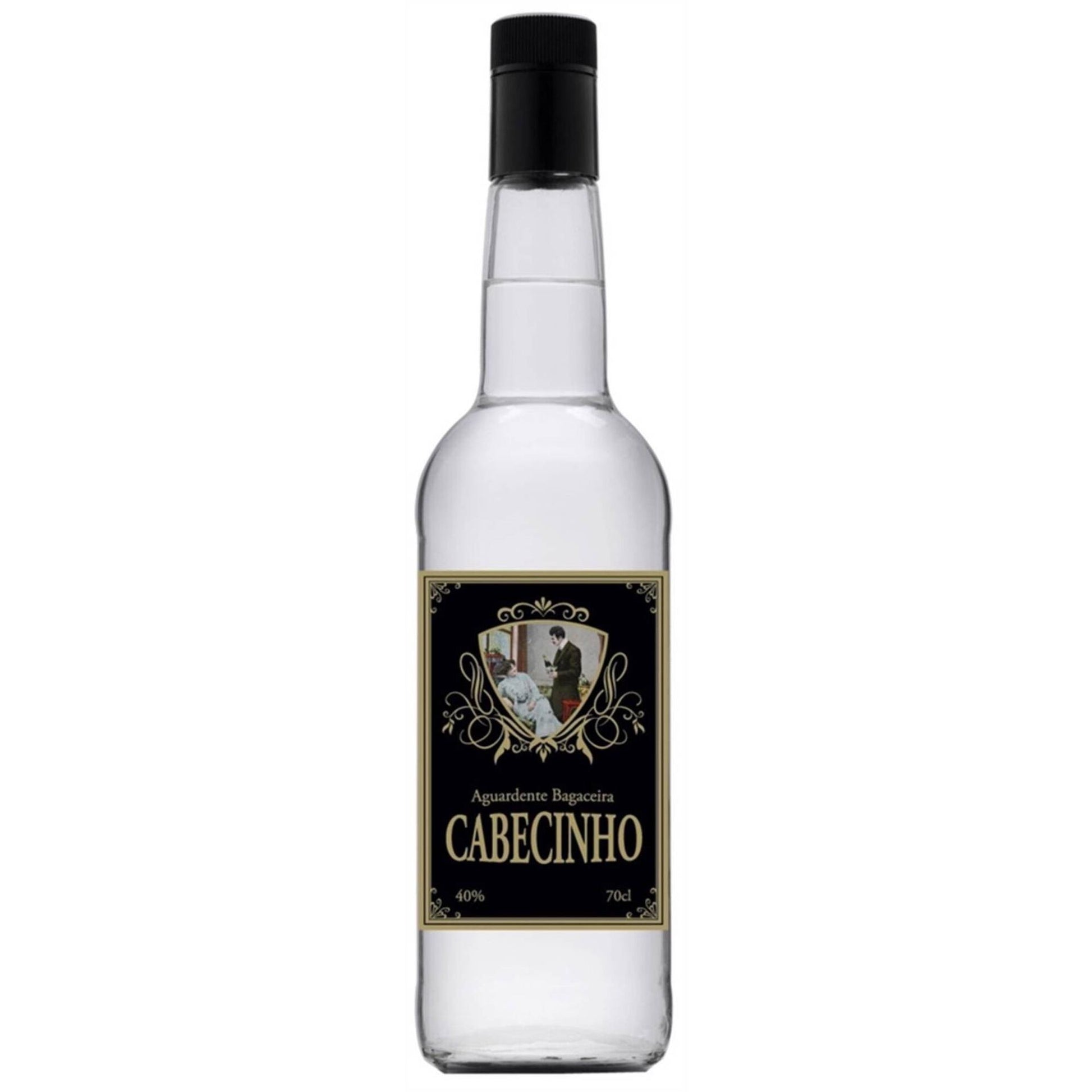 Cabecinho aguardente bagaceira 700ml 40 percent abv premium portuguese grape pomace spirit bottle