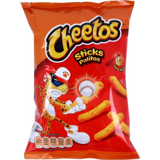 Cheetos Ketchup Flavoured Corn Sticks 96g pack crunchy tangy tomato snack