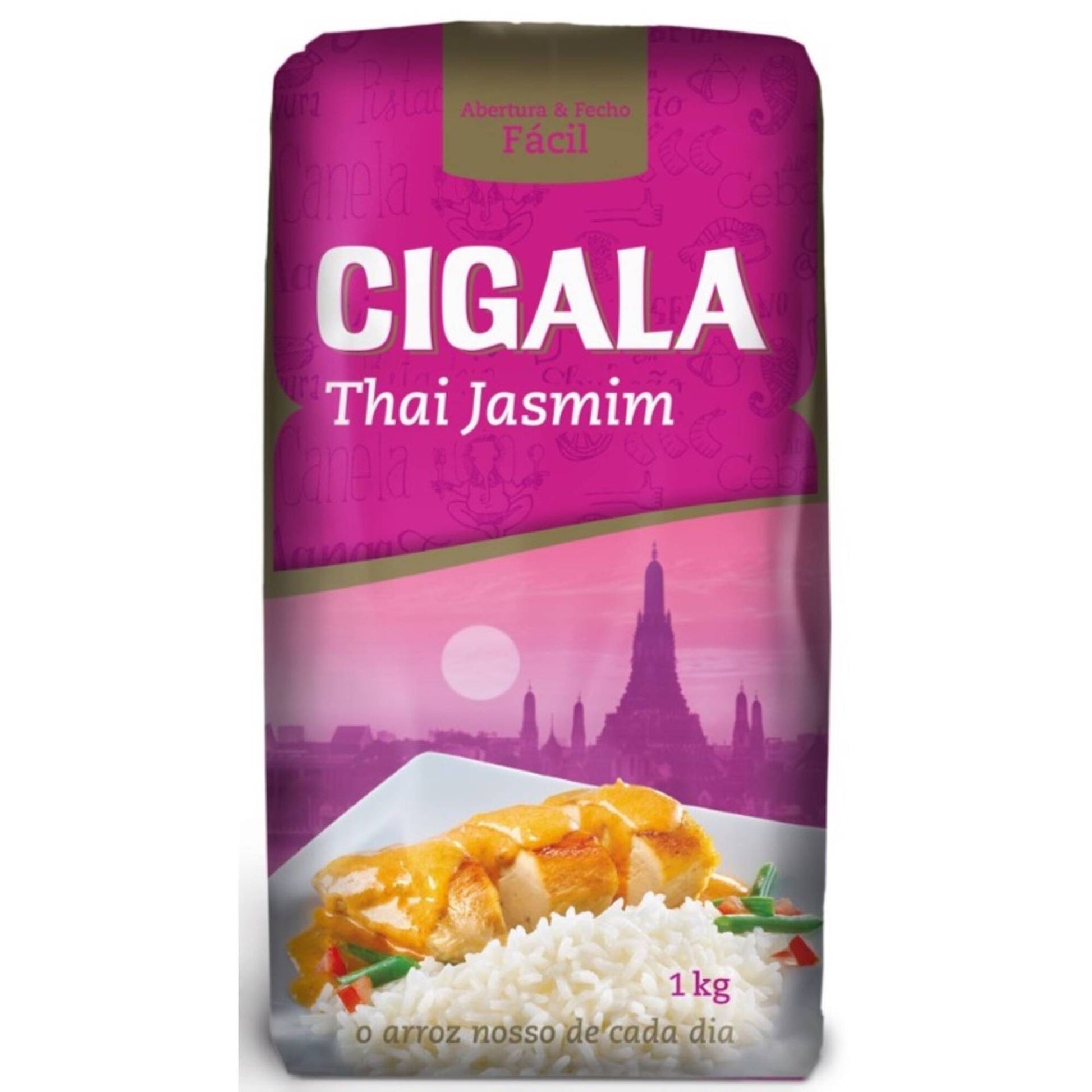 Cigala Thai Jasmine Rice 1kg premium aromatic jasmine rice thai rice world foods pantry essentials rice and grains