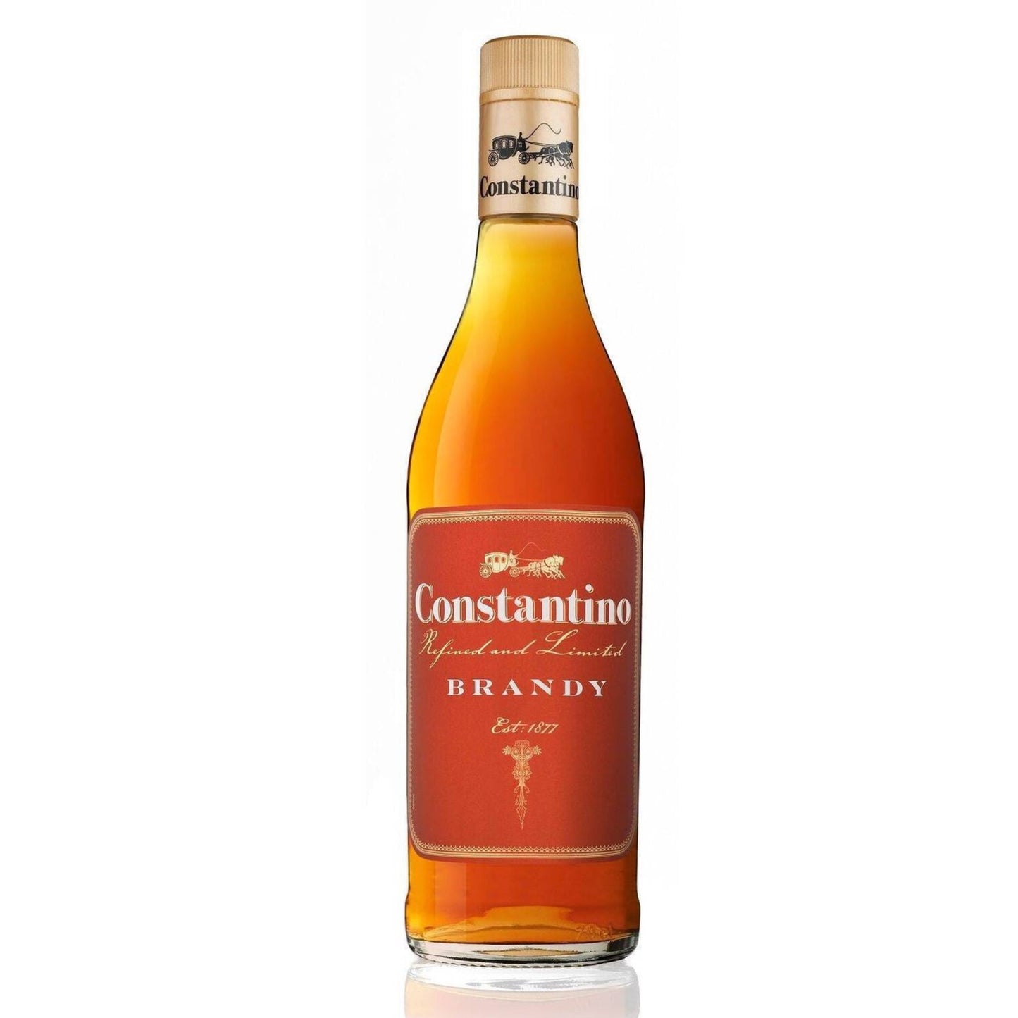 Constantino Brandy 1L 36% ABV classic Portuguese brandy with smooth mellow character for sipping after dinner and mixed drinks