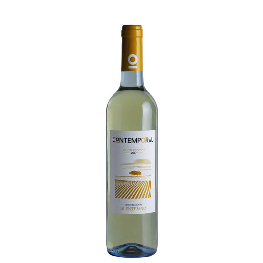 Contemporal Alentejano white wine 750ml 12.5% ABV Portuguese white wine smooth fresh easy drinking wine White Wine Beer Spirits and Wine