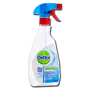 Dettol Anti-Bacterial Surface Cleanser 500ml cleaning spray disinfectant household hygiene product