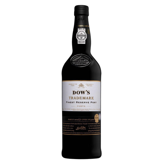 Dows Trademark Reserve porto wine 750ml 20% ABV Portuguese port wine premium reserve rich smooth dessert wine Port Wine Beer Spirits and Wine