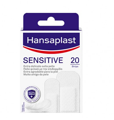 Hansaplast hypoallergenic dressings 20 pack sensitive skin plasters small wound protection