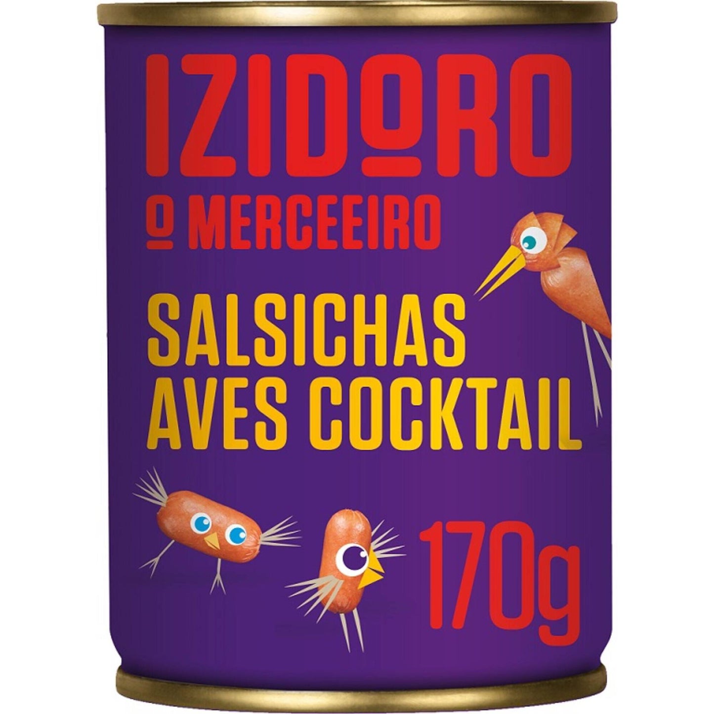 Izidoro cocktail sausages in brine 170g canned sausage portuguese tinned meat pantry food