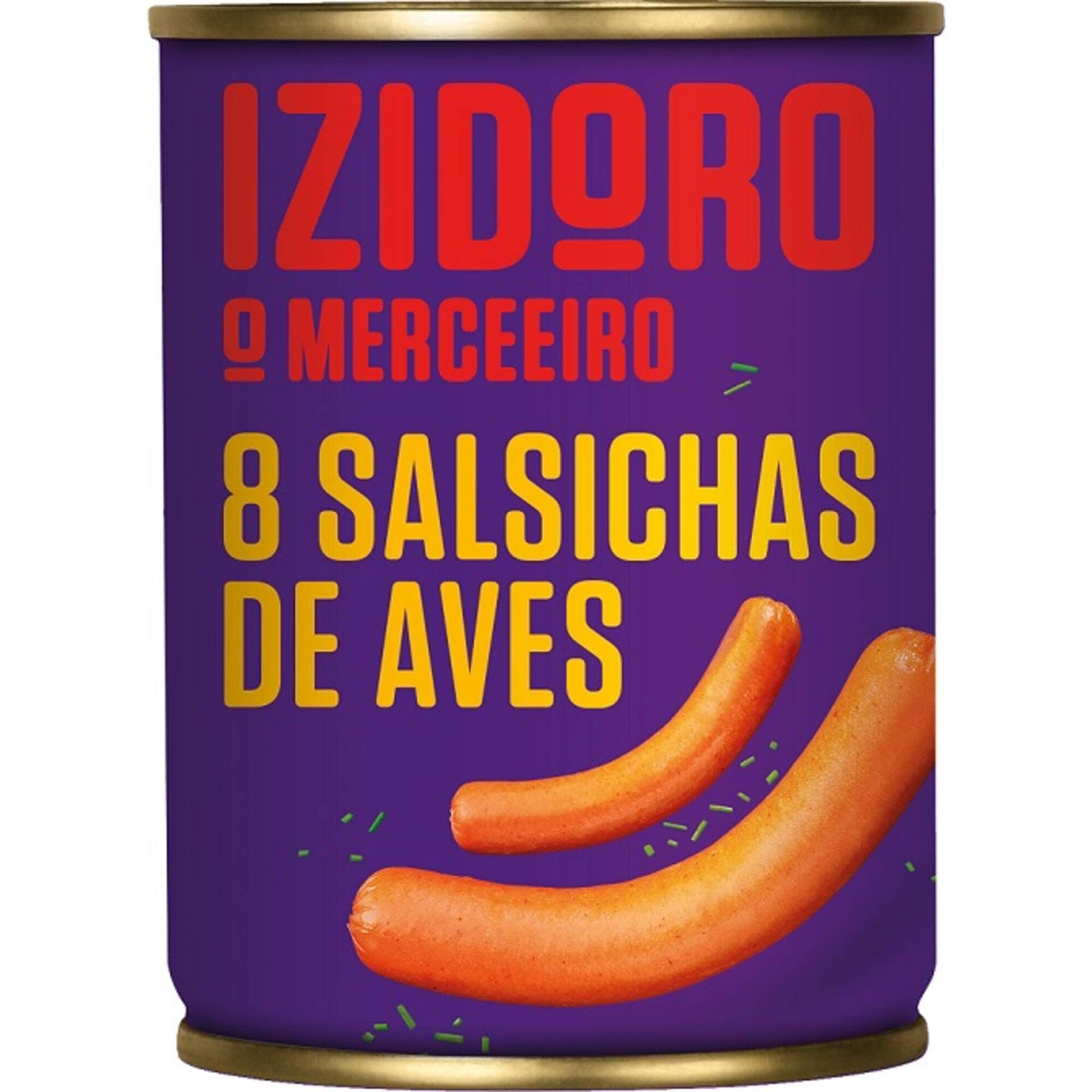 Izidoro poultry frankfurt sausages 8 pack 350g gluten free canned poultry sausages pantry meat