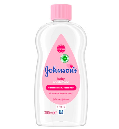 Johnsons Baby gentle moisturizing oil 300ml baby skin care soft smooth moisturizing oil