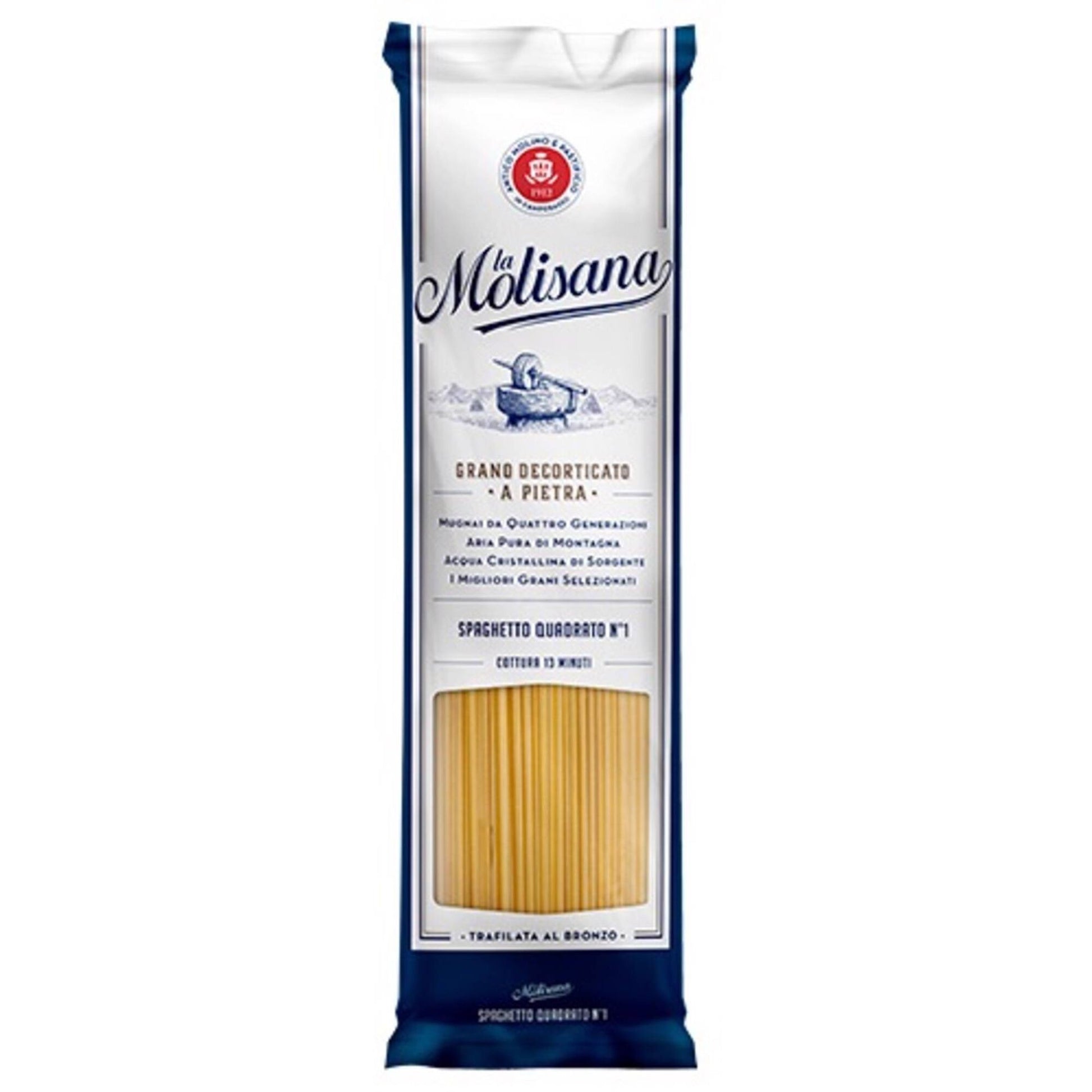 La Molisana spaghetti pasta 500g Italian durum wheat spaghetti premium pantry pasta family meals