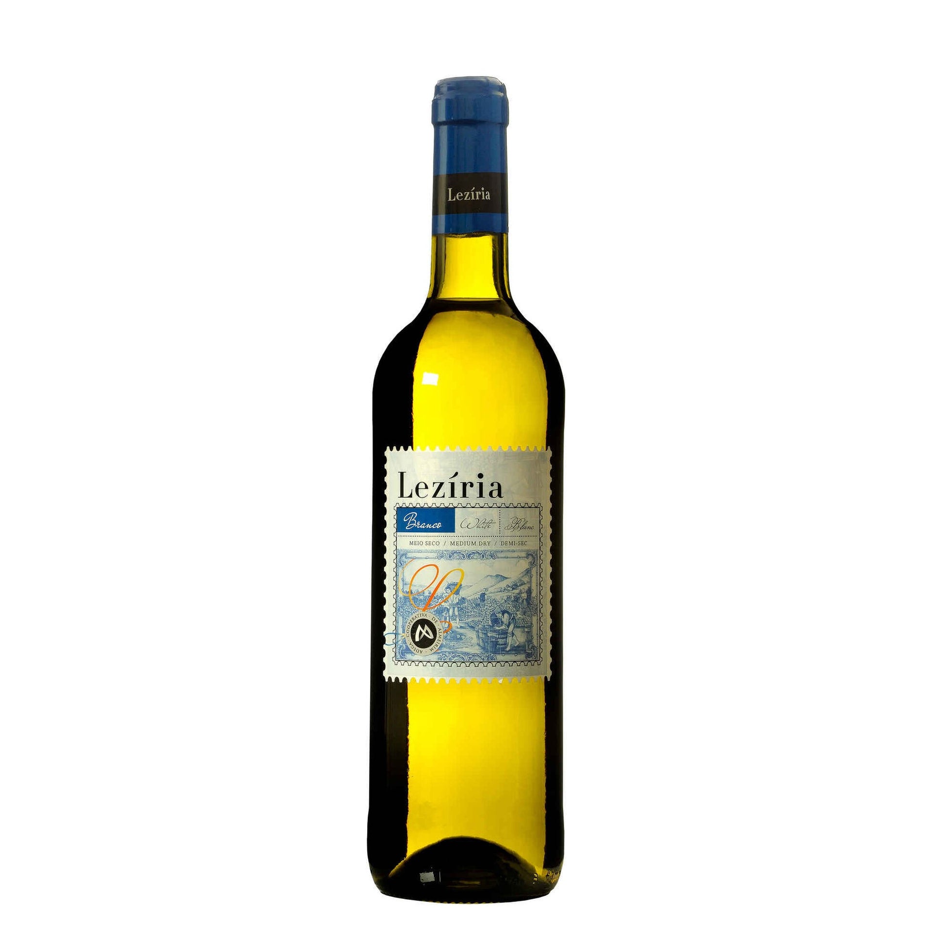 Leziria semi dry white wine 750ml 11.5% ABV Portuguese white wine smooth slightly sweet easy drinking wine White Wine Beer Spirits and Wine
