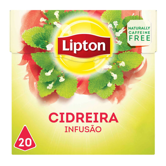 Lipton lemon balm herbal infusion tea bags 20 pack premium herbal tea