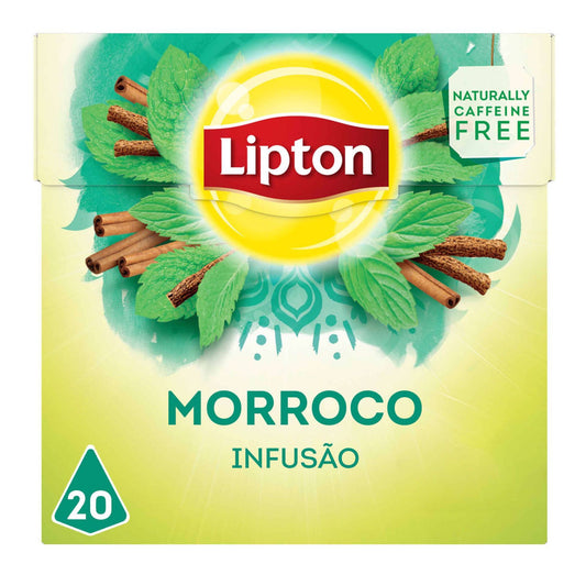 Lipton moroccan mint and spice herbal infusion tea bags 20 pack premium world tea
