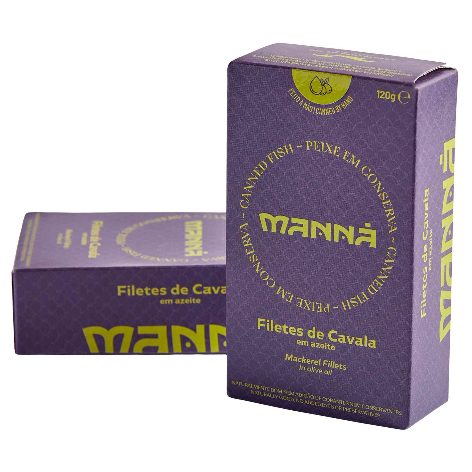 Manna mackerel fillets in olive oil 120g premium canned mackerel seafood pantry fish fillets