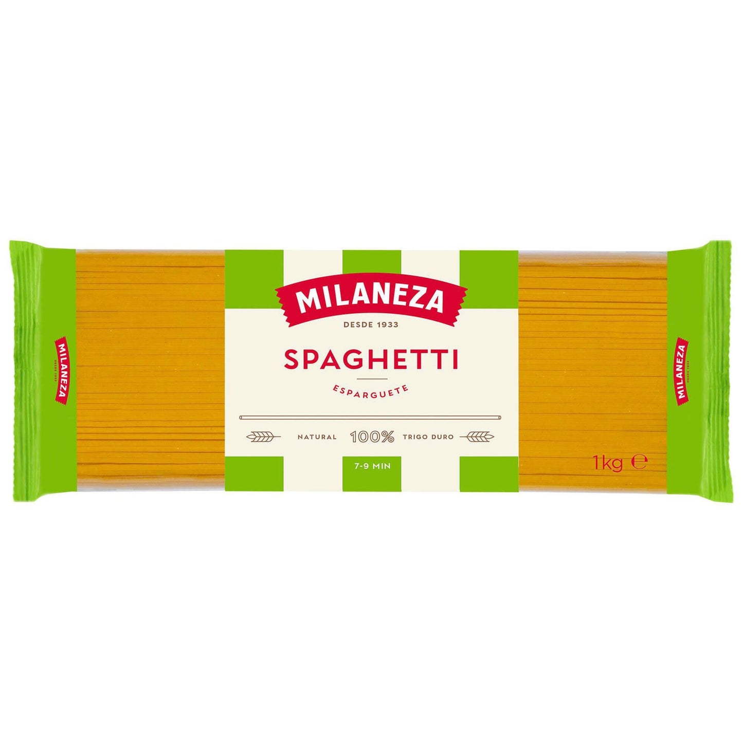 Milaneza spaghetti pasta 1kg Portuguese durum wheat spaghetti family pack pantry pasta long pasta