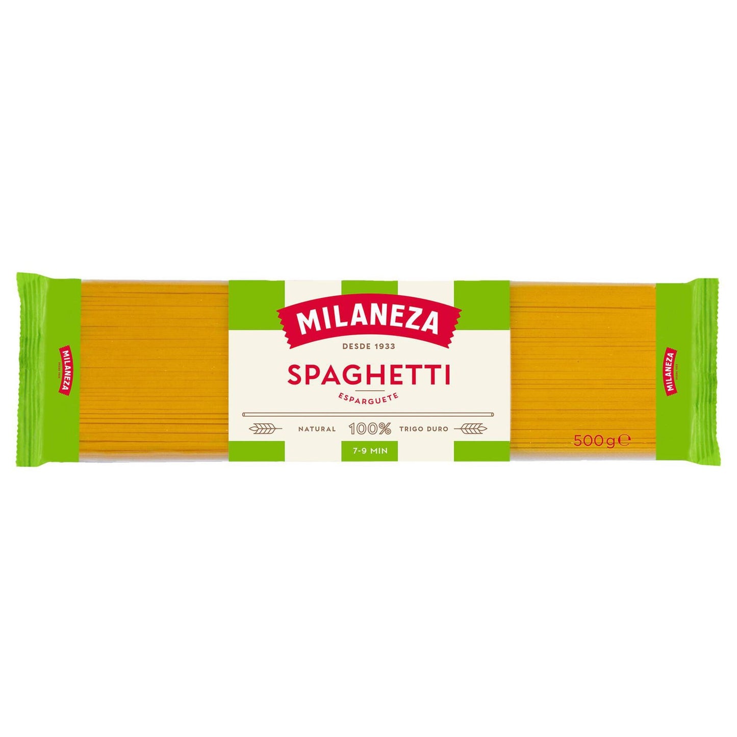 Milaneza spaghetti pasta 500g Portuguese durum wheat spaghetti pantry pasta family meal classic pasta
