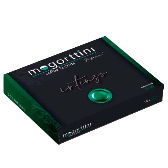 Mogorttini Intenso Nespresso Professional 50 capsules strong espresso pods bold coffee professional machine