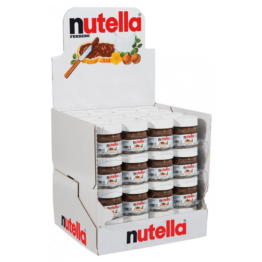 Nutella mini jars 25g x64 hazelnut chocolate spread portion jars bulk Nutella catering pack