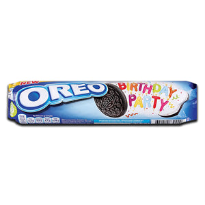 Oreo Oreo Birthday Party Chocolate Sandwich Biscuits – 154g Pack | Fun Vanilla Cream & Festive Sprinkles – biscuit assortment gift tin – Cookie Assortment – Biscuits, Butter Cookies and Gift Tins