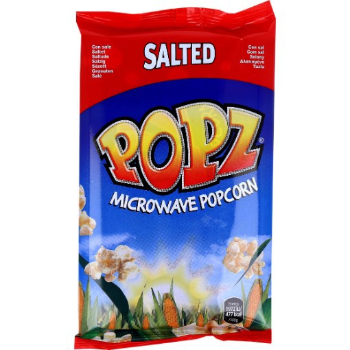 POPZ Salted Popcorn 90g Classic Savoury Popcorn Snack Chips and Pop Corn South African Products