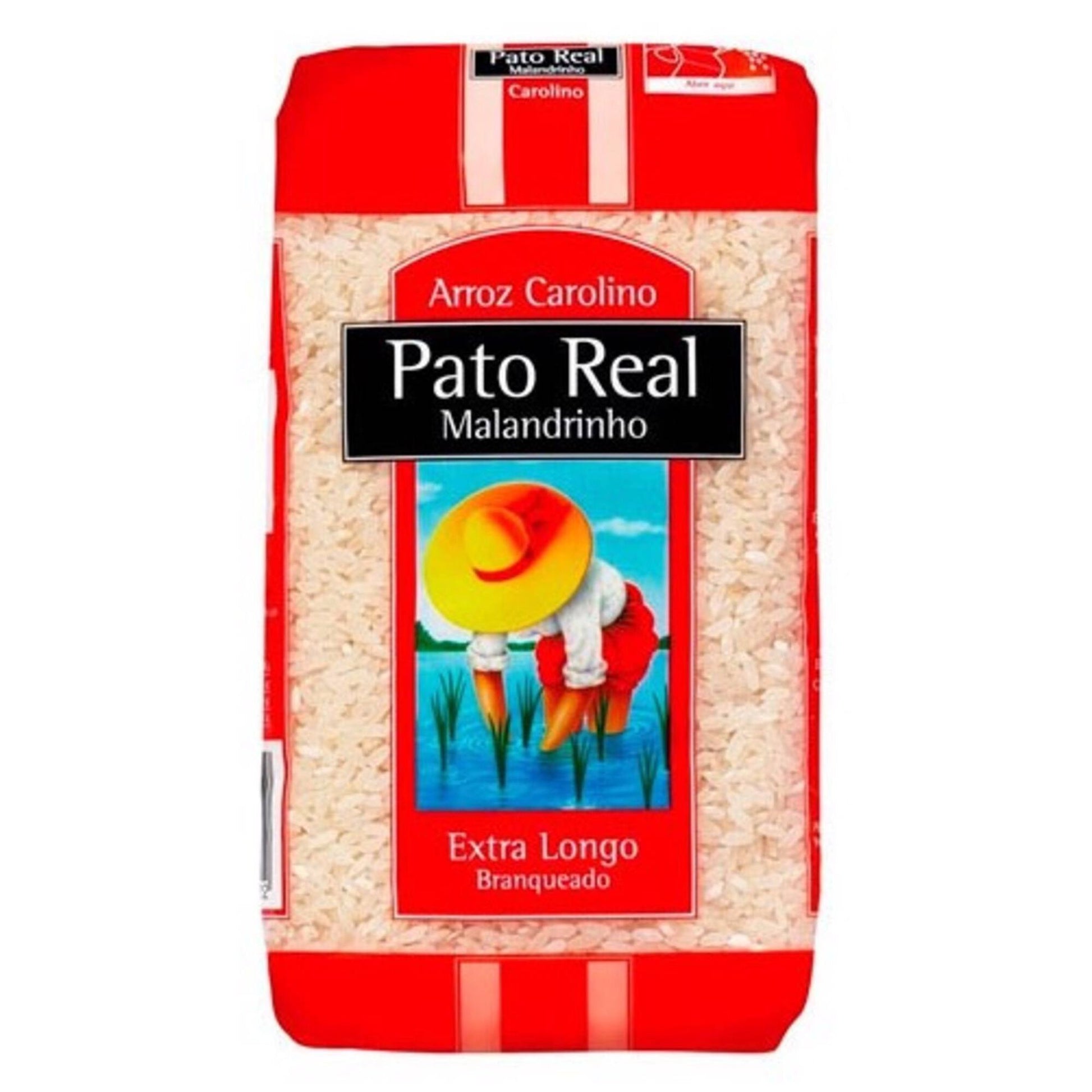 Pato Real Carolino Malandrinho Rice 1kg premium portuguese medium grain rice traditional cooking rice and grains pantry essentials