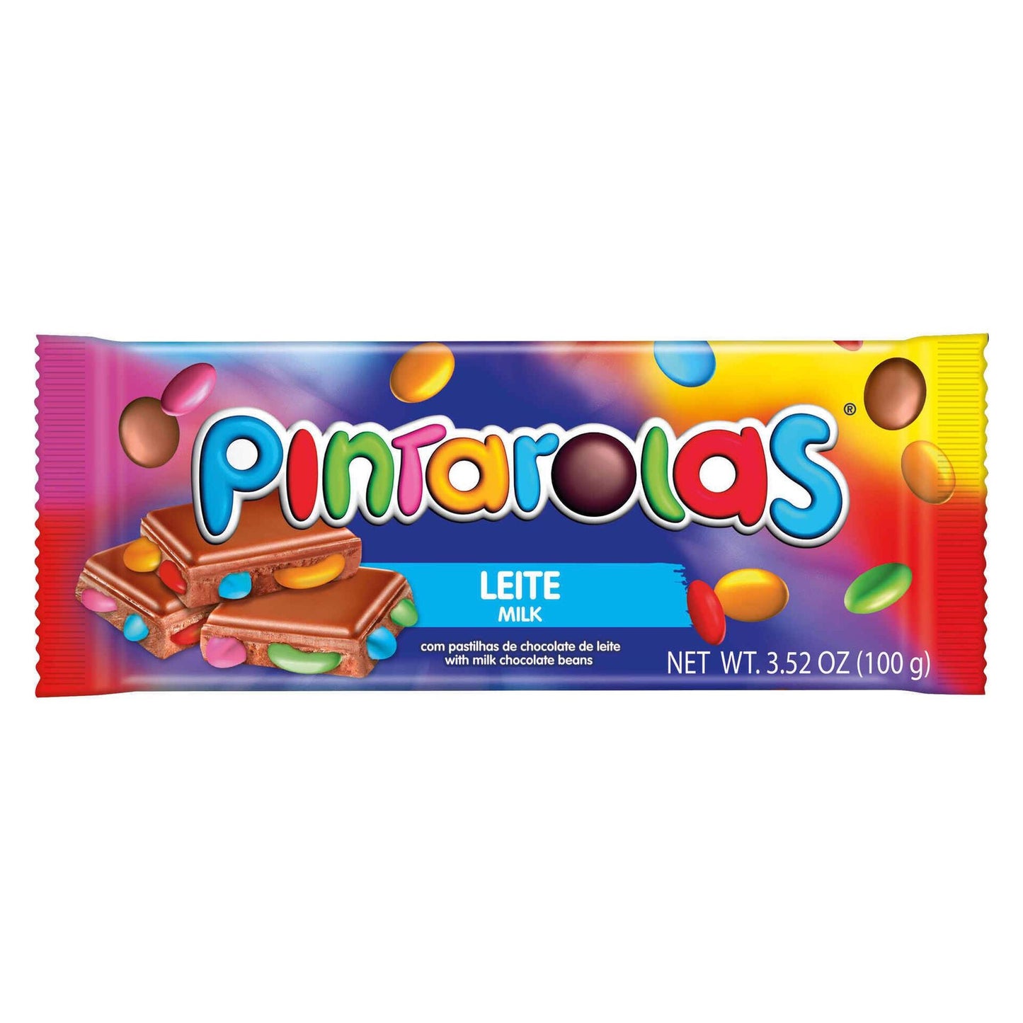 Pintarolas Milk Chocolate Tablet 100g chocolate slab with candy pieces Chocolate Tablets