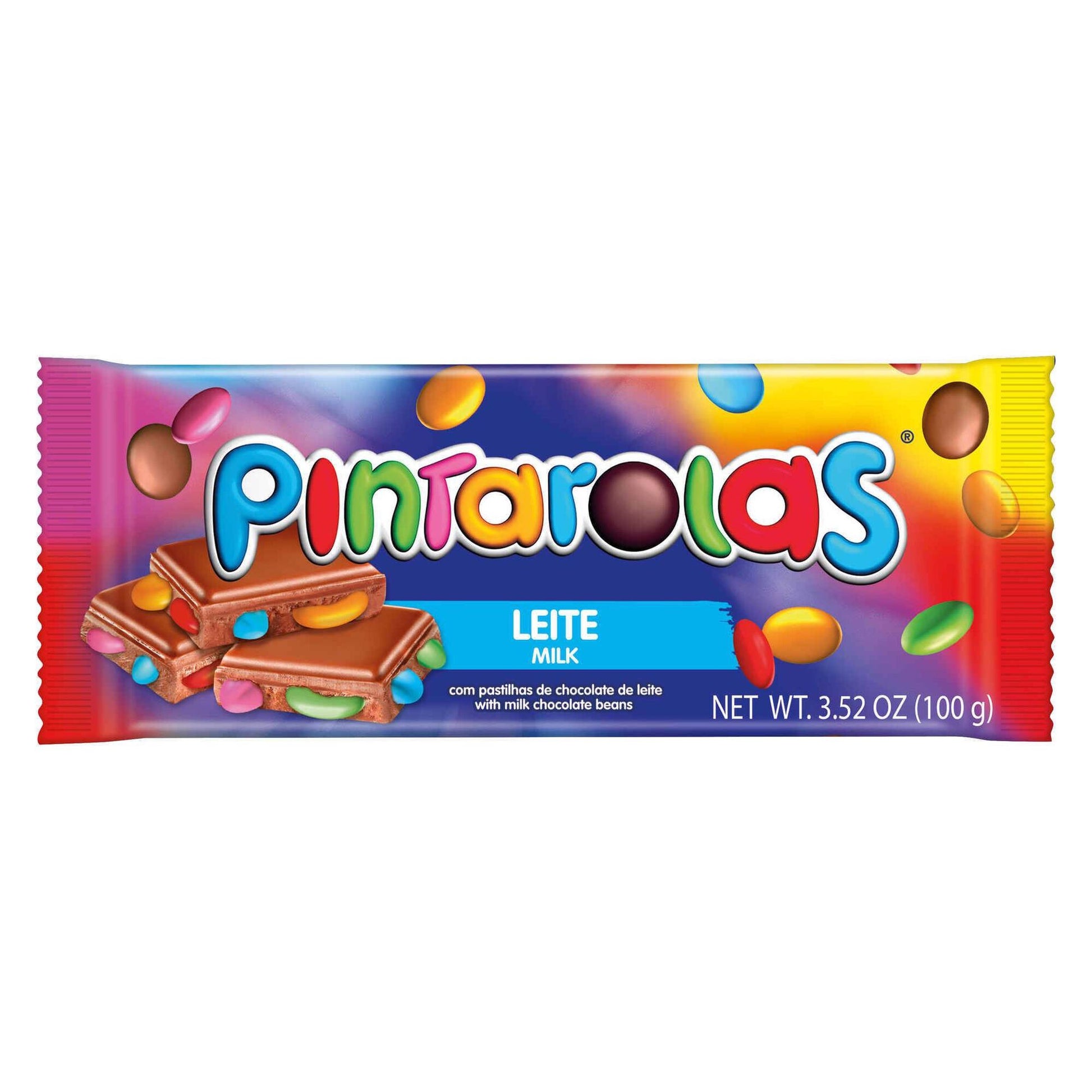Pintarolas Milk Chocolate Tablet 100g chocolate slab with candy pieces Chocolate Tablets