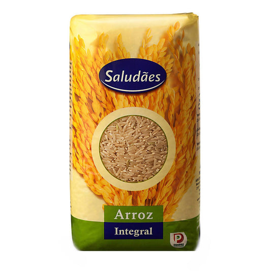 Saudades Extra Long Grain Brown Rice 1kg premium wholegrain rice healthy pantry essentials rice and grains world foods