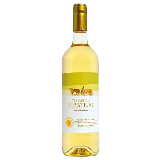 Tagus River White Wine 750ml 12.5 percent ABV Portuguese white wine Ribatejo fresh wine