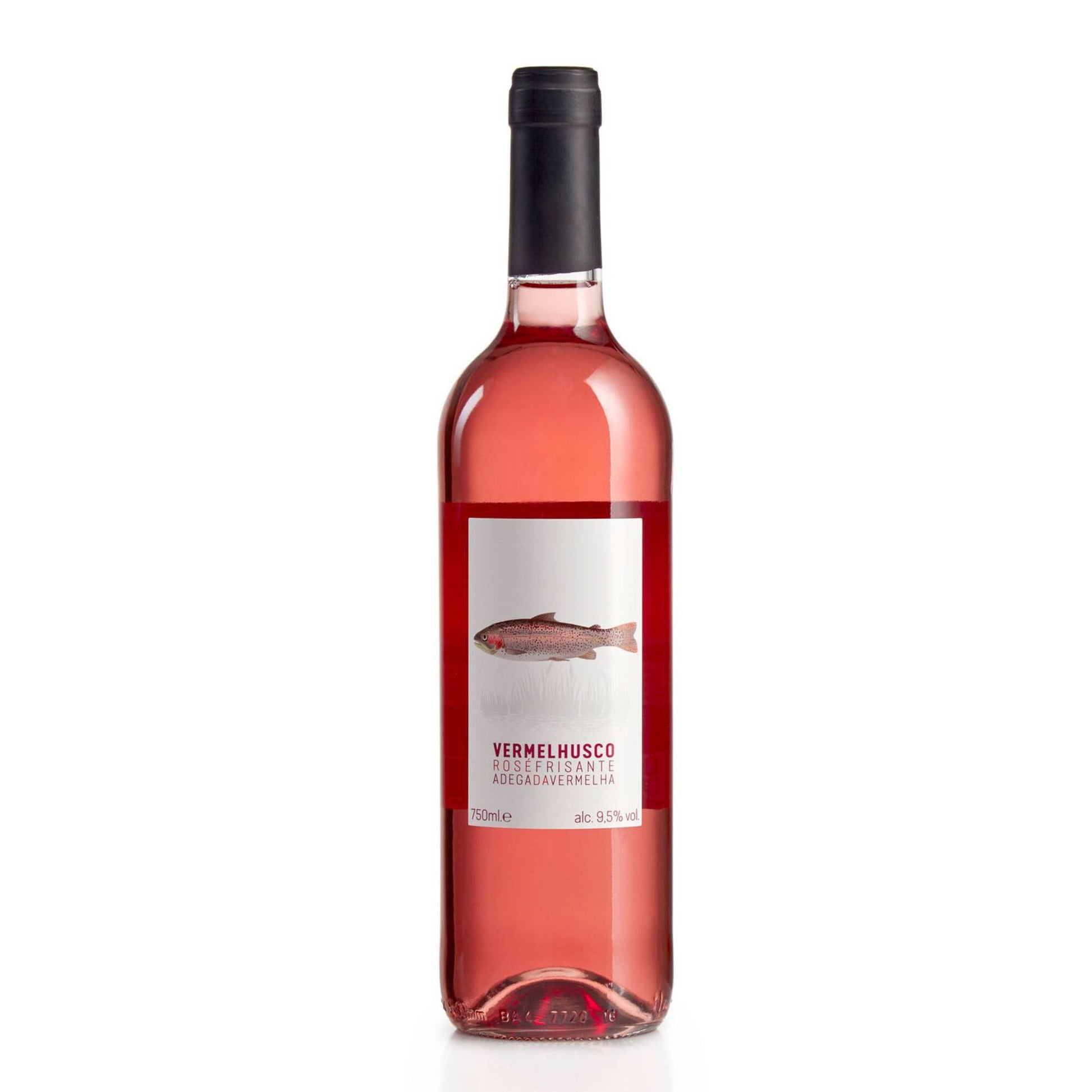 Vermelhusco sparkling rose wine 750ml 11% ABV Portuguese sparkling rose wine fresh fruity bubbles celebration wine Sparkling Wine Beer Spirits and Wine