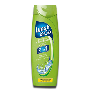 Wash and Go 2 in 1 Shampoo Conditioner 200ml hair care all in one cleanser conditioner product