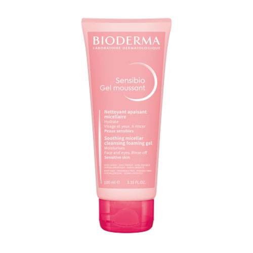 bioderma sensibio gel moussant 100ml gentle foaming cleanser sensitive skin face wash