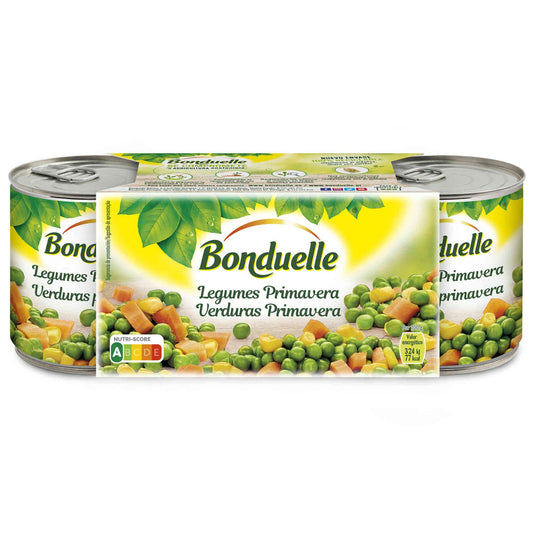 bonduelle spring mixed vegetables 3x200g gluten free canned mixed vegetables british family meals