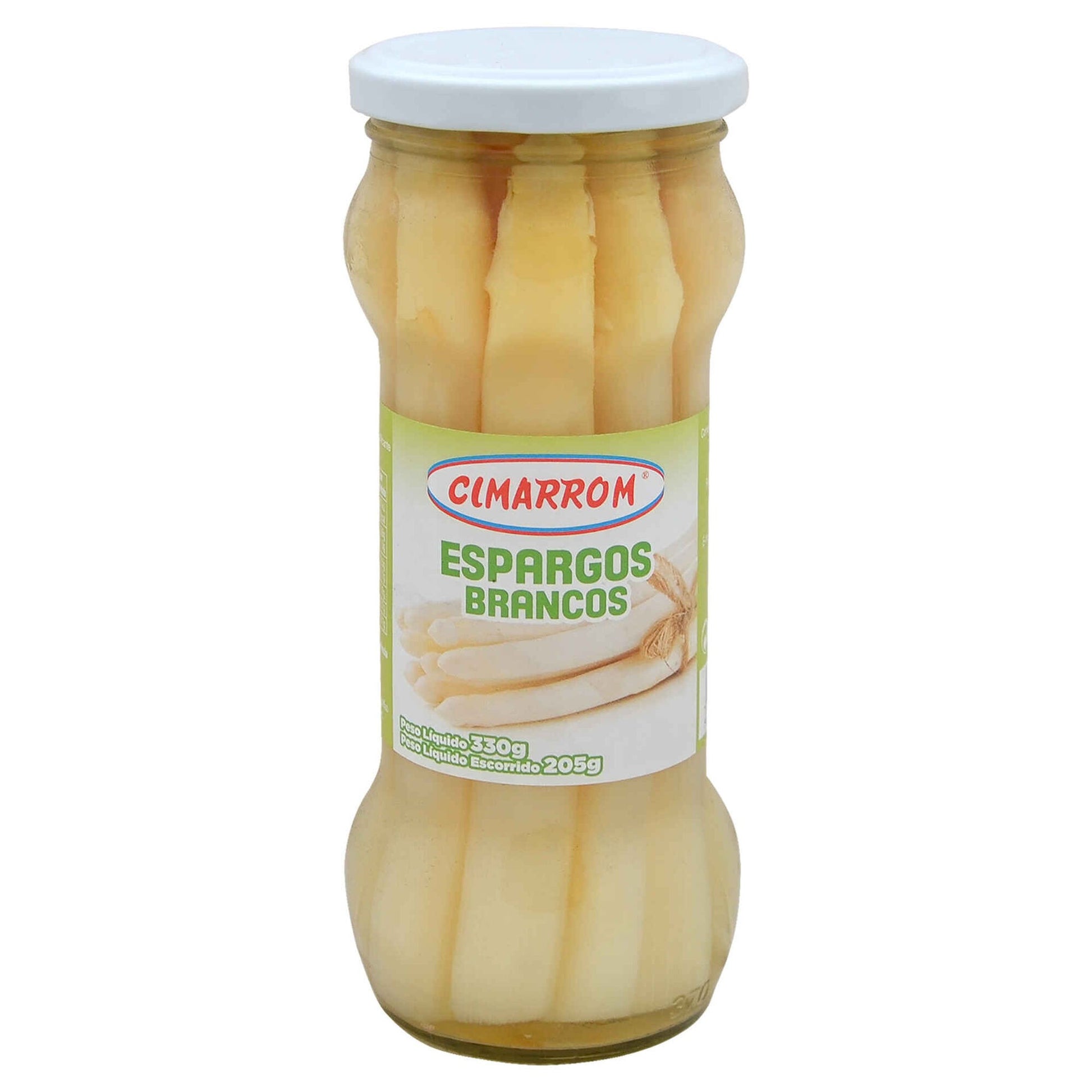 cimarron white asparagus 330g premium jarred white asparagus preserved gourmet vegetables