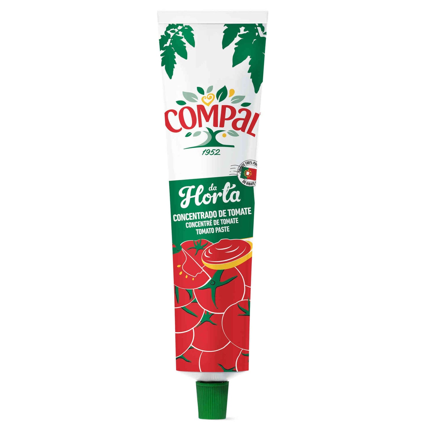compal tomato puree paste 140g portuguese grown naturally sweet concentrated tomatoes cooking tube