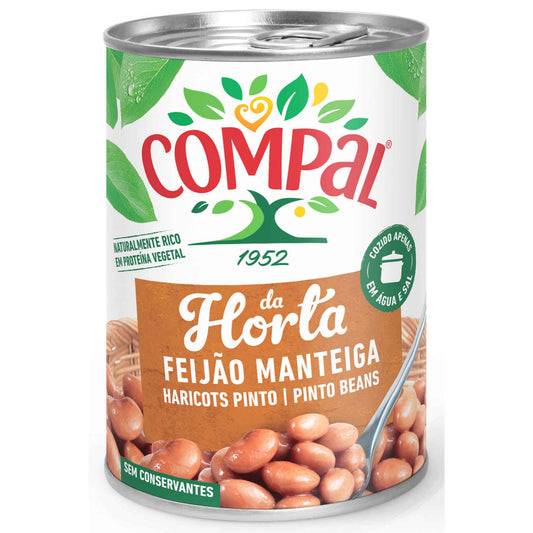 creamy butter beans feijao manteiga 410g compal da horta portuguese canned butter beans