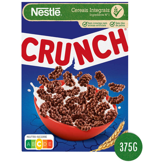 crunch chocolate cereal 375g nestle crunchy cocoa breakfast cereal