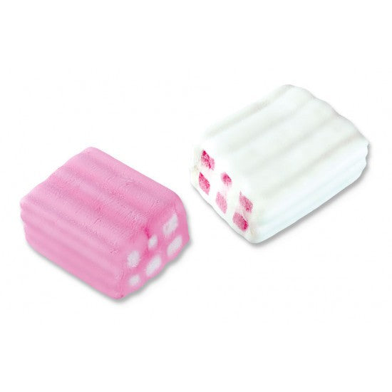 filled marshmallow blocks soft sweets 100g fluffy marshmallow cubes with centre filling soft foam sweets pack