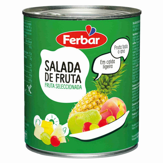 fruit salad in syrup 840g ferbar mixed canned fruit dessert fruit tropical fruit