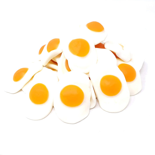 giant foam fried eggs candy by weight marshmallow foam sweets pick and mix foam sweets by weight