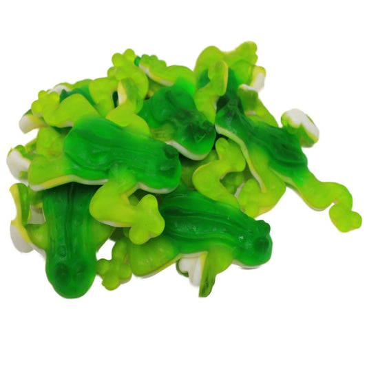 giant frog gummies by weight large frog shaped chewy fruit jelly candy pick and mix sweet shop gummy sweets