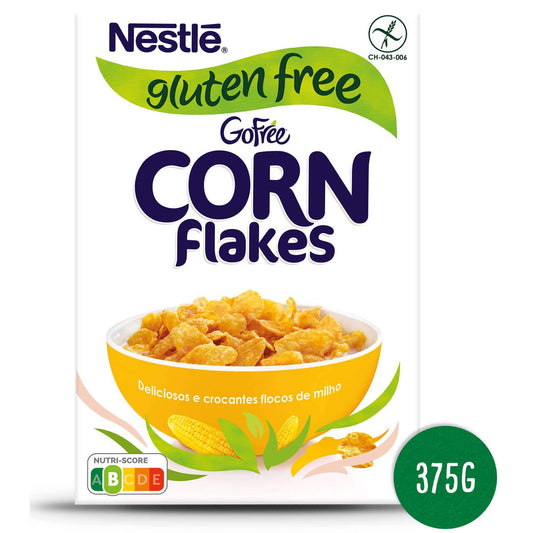 go free gluten free corn flakes 375g nestle crispy maize breakfast cereal