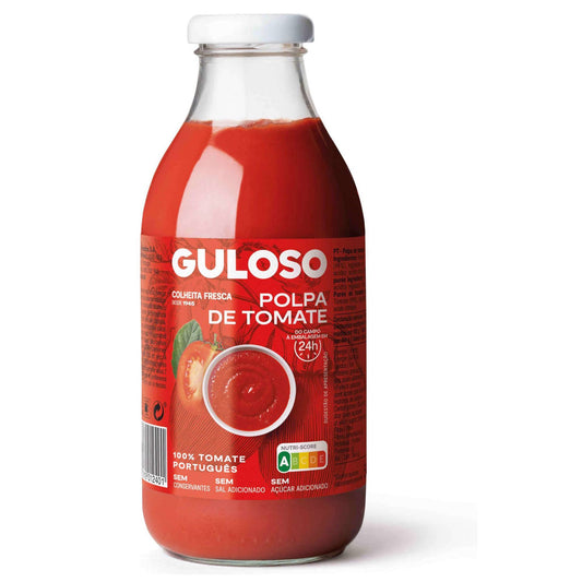 guloso heritage tomato pulp 500g portuguese grown naturally sweet anniversary edition cooking tomatoes