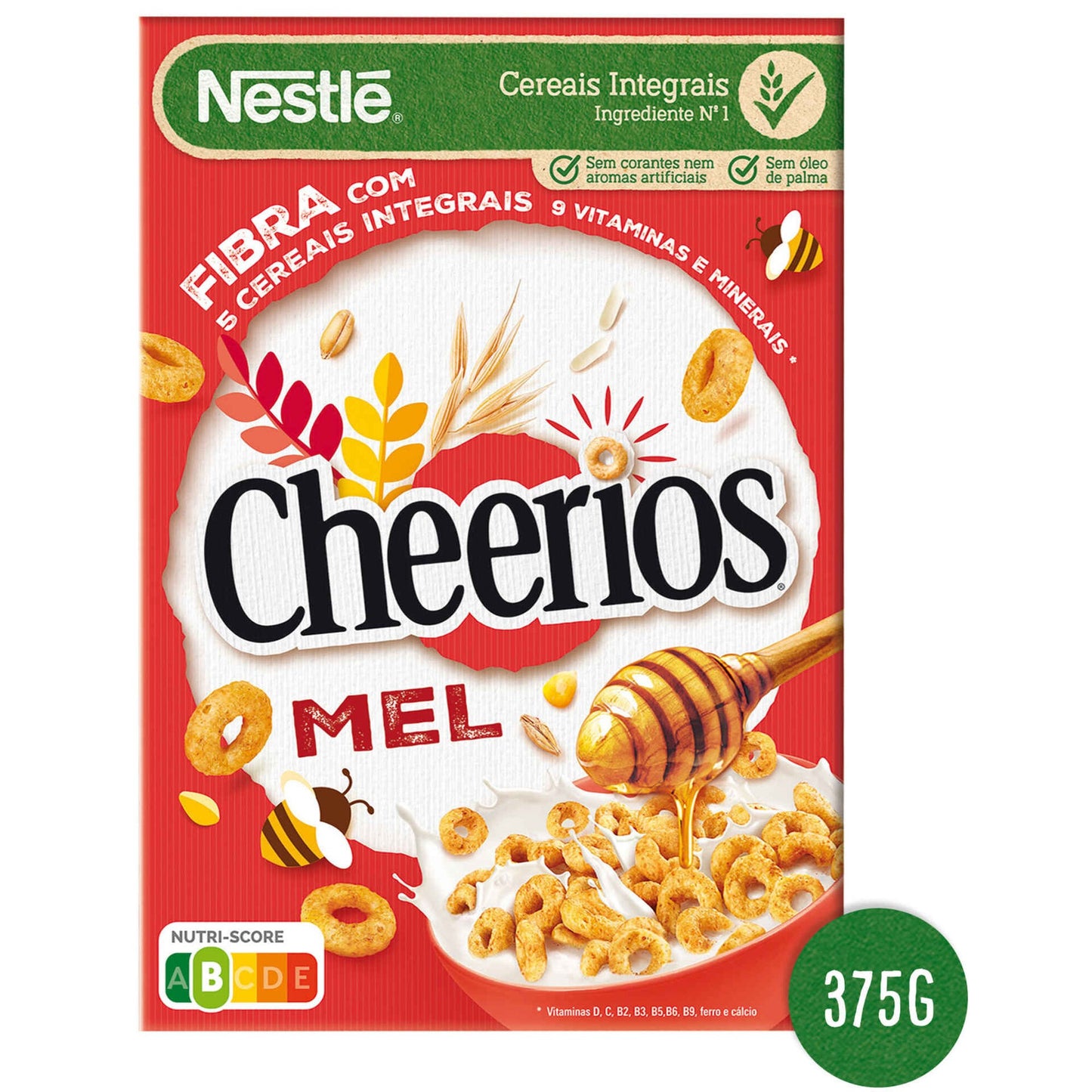 honey cheerios cereal 330g nestle whole grain oat cereal honey flavour