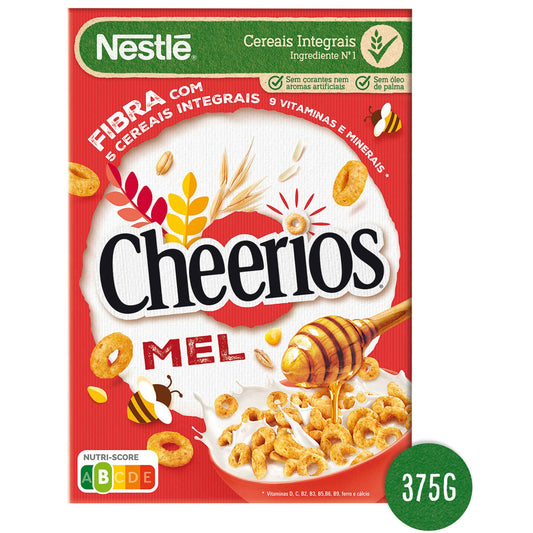 honey cheerios cereal 330g nestle whole grain oat cereal honey flavour