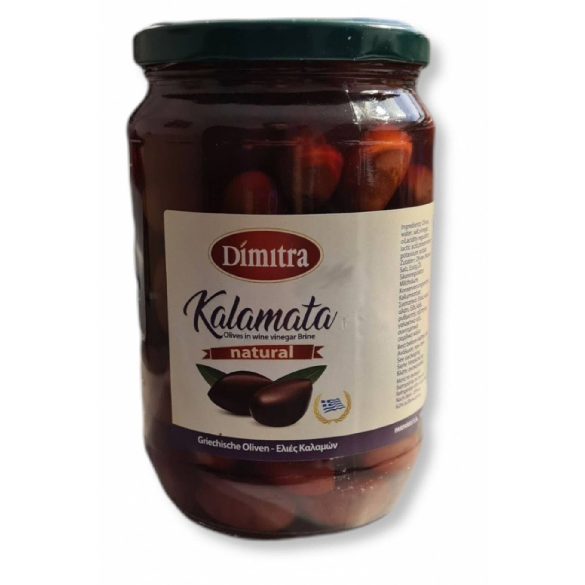 kalamata olives 400g dimitra greek table olives glass jar mediterranean olives