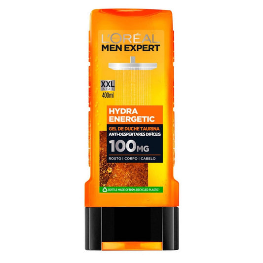 loreal men expert hydra energetic shower gel 400ml energising men body wash fresh daily grooming care