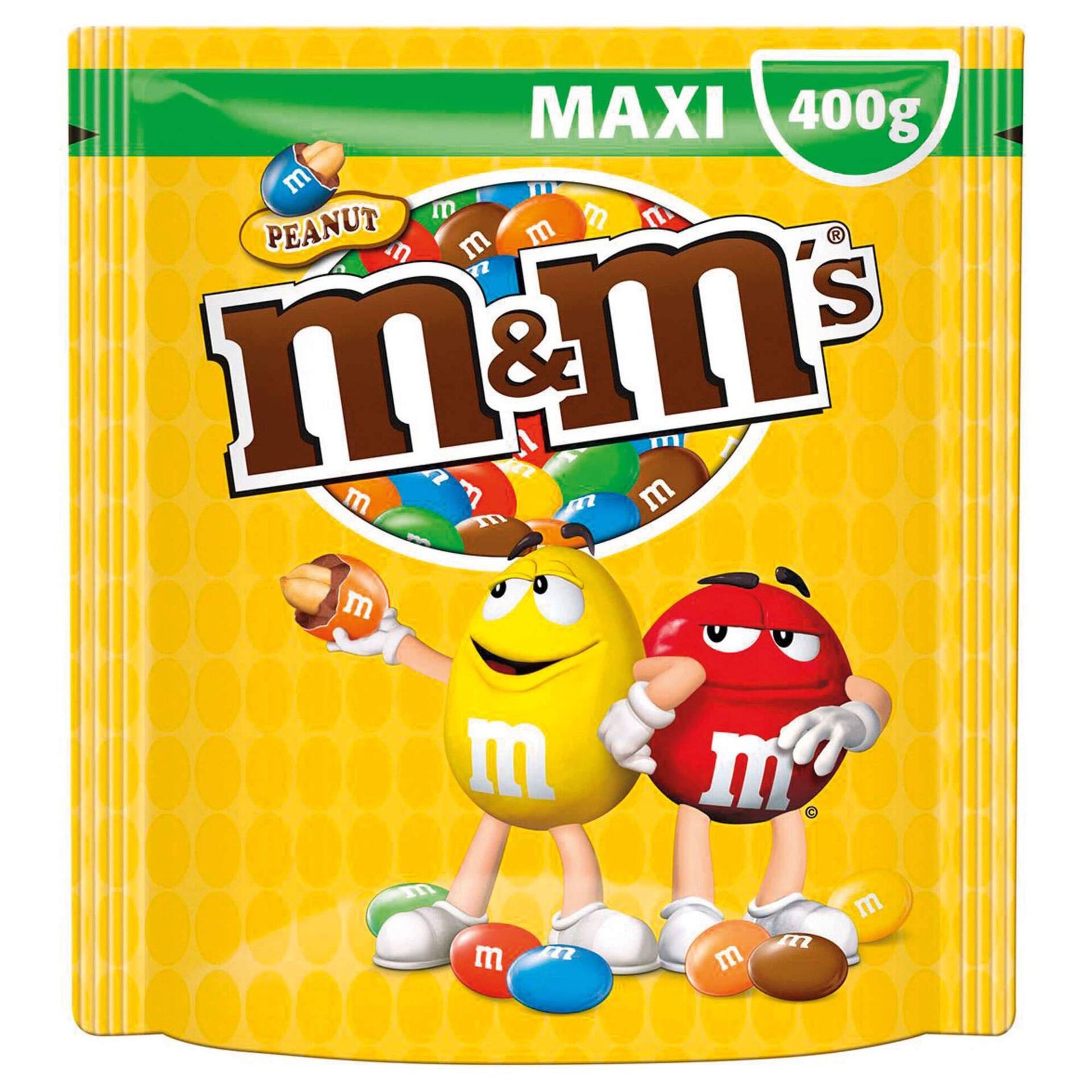 m&ms peanut chocolate dragees sharing bag 330g candy coated milk chocolate with roasted peanuts chocolate dragees and candy shell chocolates